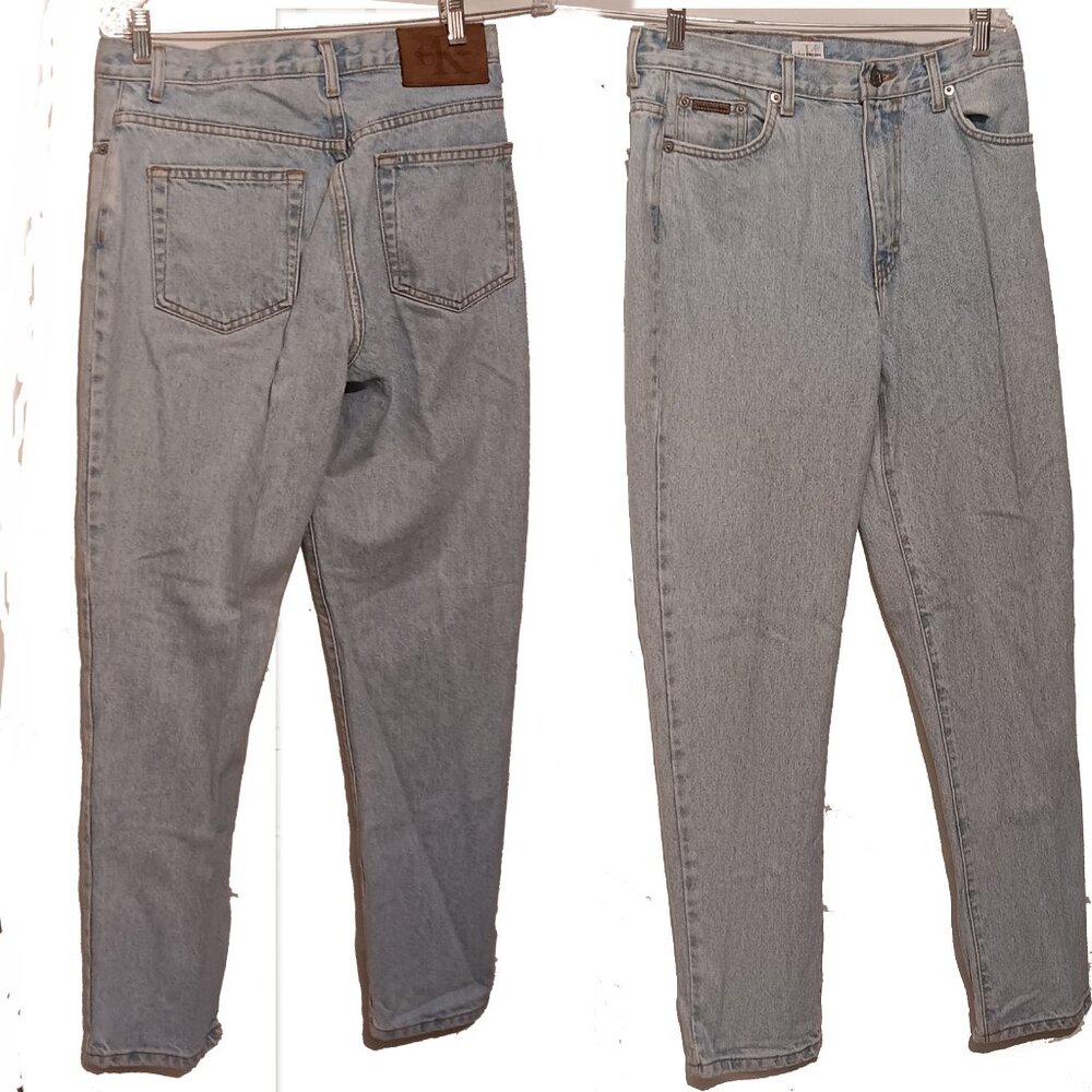 Calvin Klein Stone Wash Jeans Size 8